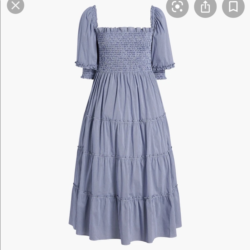 Hill House Nesli gingham dress